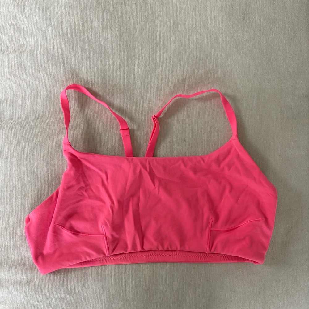 Pink Shorts Bra